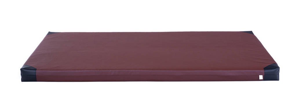 Gymnastická žinenka mäkká (R60) 200x120x10 EKOKOŽA RM-10 Ring Sport hnedá