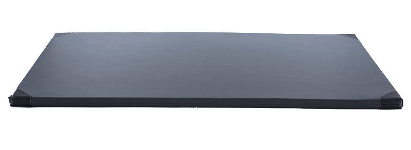 Gymnastická žinenka stredne tvrdá (R90) 200x120x5 EKOKOŽA RM-50 Ring Sport sivá