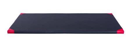 Gymnastická žinenka stred. tvrdá (R90) 200x120x5 EKOKOŽA RM-50 Ring Sport čierna