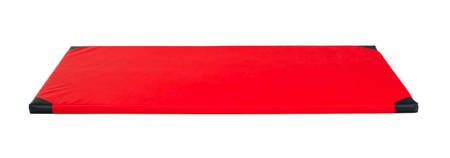 Gymnastická žinenka stred.tvrdá (R90) 200x120x5 EKOKOŽA RM-50 Ring Sport červená