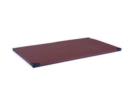 Gymnastická žinenka stredne tvrdá (R90) 200x120x5 EKOKOŽA RM-50 Ring Sport hnedá