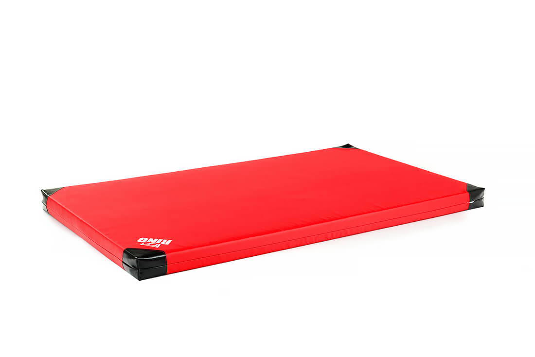 Gymnastická žinenka stredne tvrdá (T90) 200x120x10 PVC RM-90 Ring Sport červená