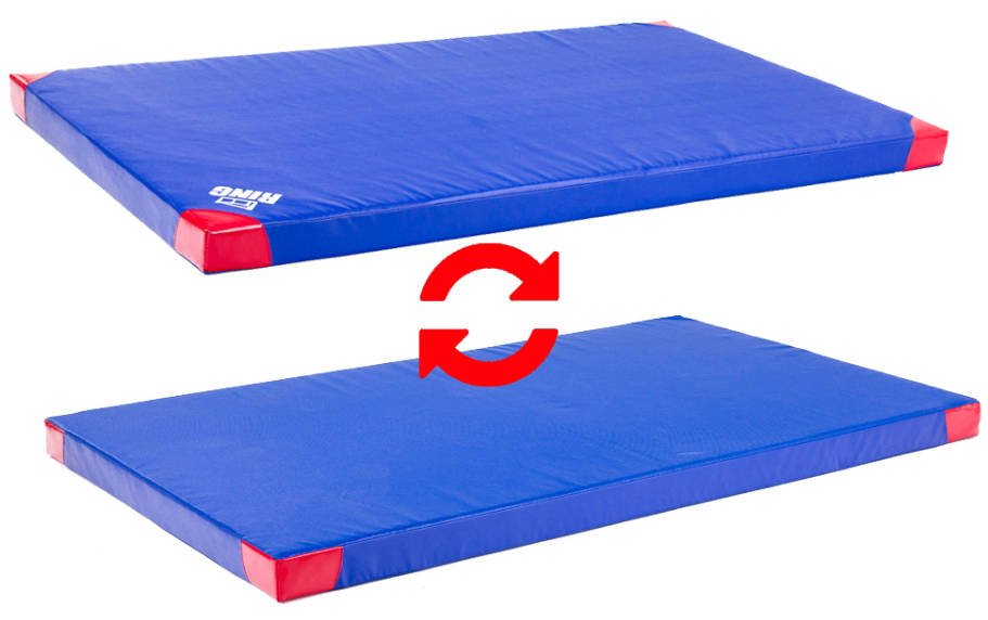 Gymnastická žinenka protišmyková (T90) 200x120x10 RM-91 Ring Sport modrá