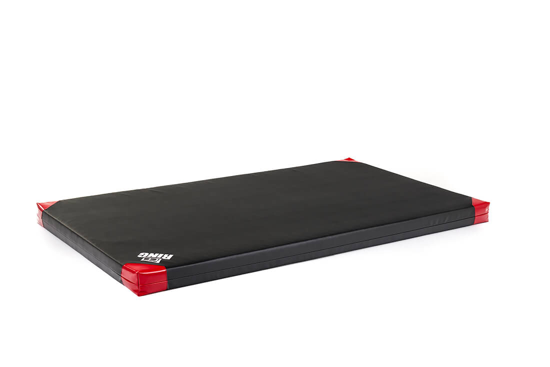 Gymnastická žinenka stredne tvrdá (T90) 200x120x10 PVC RM-90 Ring Sport čierna